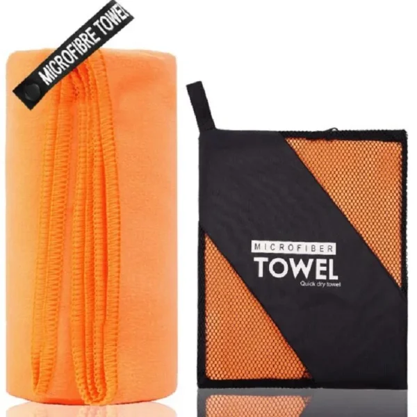 2pcs/set microfiber towel sports quick-drying super absorbent camping towel soft and lightweight gym swimming yoga beach towel 6