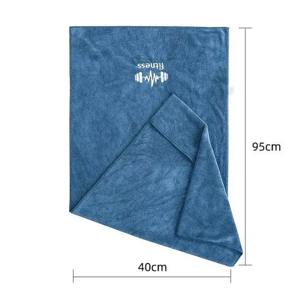 42*95cm Microfiber Gym Yoga Exercise Swimming Fitness Towel Fast Drying Cooling Towel Beach Running Body Non-slip Sports Sweat 3