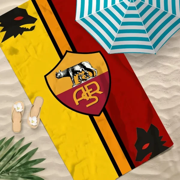 Quick Dry Soft Pool Towels Gift for Travel Gym Shower Camping sports Football club A-Associazion R-Roma Towel Beach 2