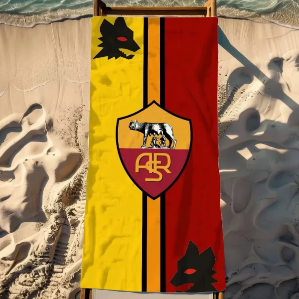 Quick Dry Soft Pool Towels Gift for Travel Gym Shower Camping sports Football club A-Associazion R-Roma Towel Beach 3