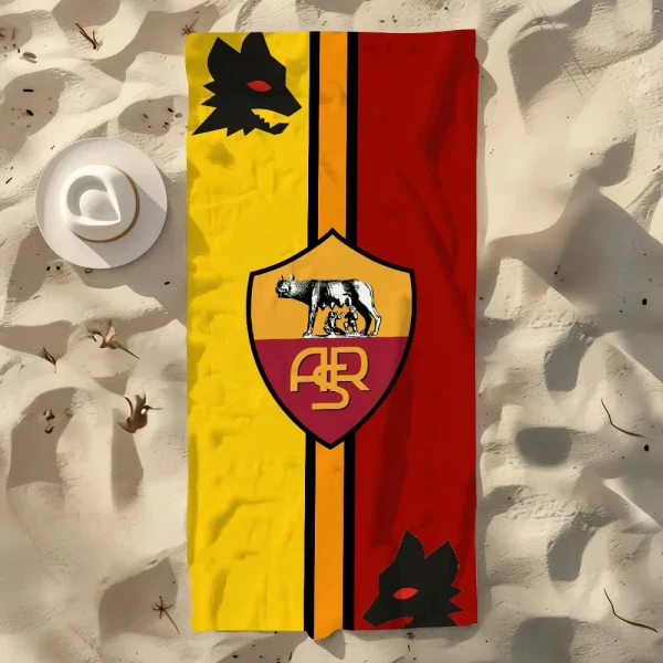 Quick Dry Soft Pool Towels Gift for Travel Gym Shower Camping sports Football club A-Associazion R-Roma Towel Beach 4
