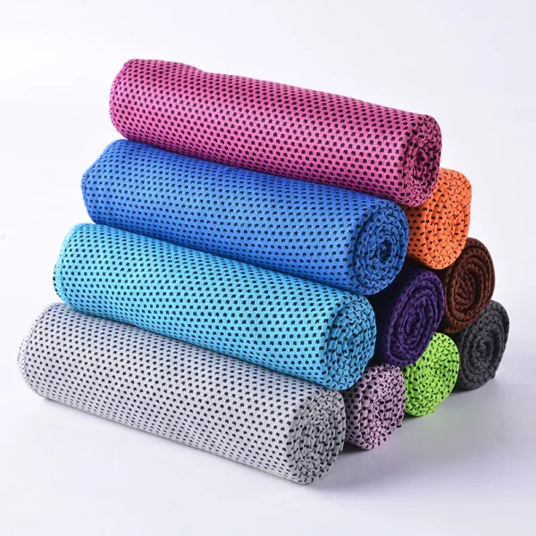 Sports Cooling Towel Ice Cold Wipe Sweat Towel Quick Dry Water Absorbent Swimming Towels Gym Sports Fitness Towel Ice Towels 1