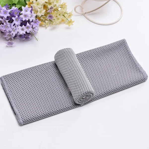 Sports Cooling Towel Ice Cold Wipe Sweat Towel Quick Dry Water Absorbent Swimming Towels Gym Sports Fitness Towel Ice Towels 6