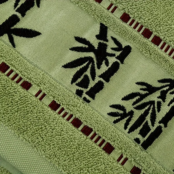 Cotton bamboo fiber embroidered towel, absorbent and quick drying, super soft and lightweight, essential for home and bathroom 5