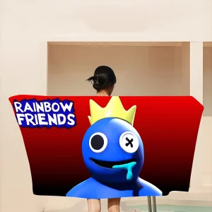 R-Rainbow F-Friends Game Beach Towels Shower Towel Sauna Travel Spa Microfiber Quick Dry Gym Accessories Cute Room Decor 1