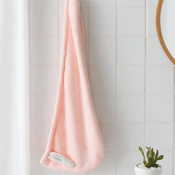 1pc Microfiber Hair Towels Super Absorbent Hair Drying Towel Turban For Women And Girls Quick Magic Hair Dry Hat 2