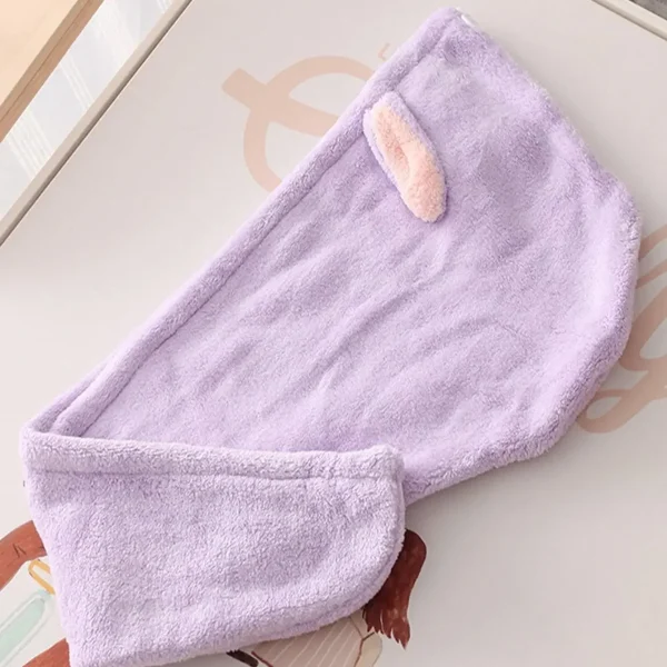1pc Microfiber Hair Towels Super Absorbent Hair Drying Towel Turban For Women And Girls Quick Magic Hair Dry Hat 4