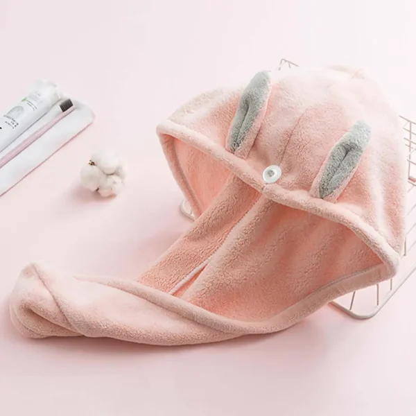 1pc Microfiber Hair Towels Super Absorbent Hair Drying Towel Turban For Women And Girls Quick Magic Hair Dry Hat 6