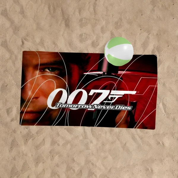 James Movie B-Bond 007 Big Microfiber Beach Towels Quick Dry Towel Sand Beach Towels Pool Towel For Travel Swim Pool Yoga 5