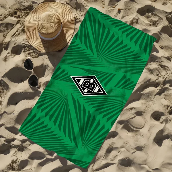 Football B-Borussia M-Monchengladbachs Club Towel Soft Pool For Travel Gym Shower Camping Quick Dry Sports Large Beach Towel 2