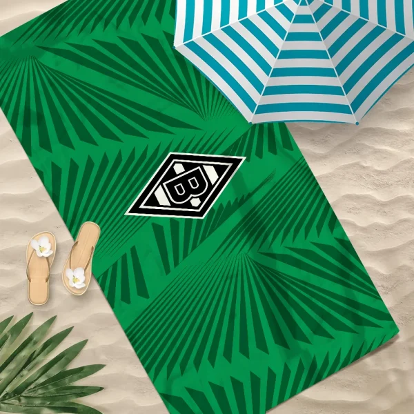Football B-Borussia M-Monchengladbachs Club Towel Soft Pool For Travel Gym Shower Camping Quick Dry Sports Large Beach Towel 3