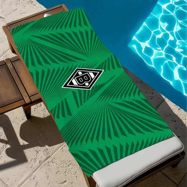 Football B-Borussia M-Monchengladbachs Club Towel Soft Pool For Travel Gym Shower Camping Quick Dry Sports Large Beach Towel 6
