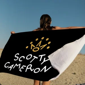 S-Scotty C-Cameron Sign Kitchen Beach Towel Cartoon Cute Summer Kids Large Bath Pool Beach Towel Absorbent For Swimming Travel 1