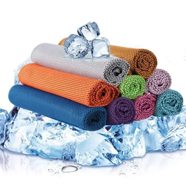 Cooling Towel Neck Wrap Lce Sports Beach Towels Cold Microfiber Cloth For Yoga Golf Gym Fitness Summer Outdoor Work100X30cm 5