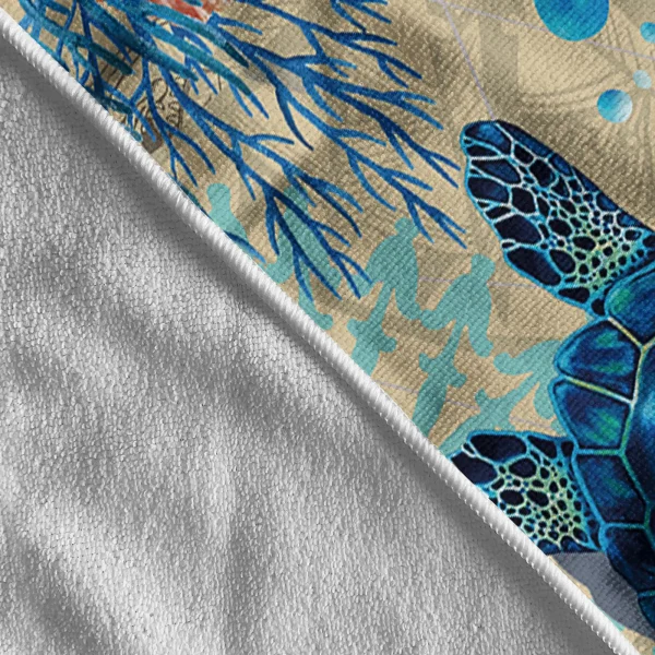 Water absorbent quick drying beach towel Sun shawl Yoga towel Swimming running quick drying towel Super light and thin 6
