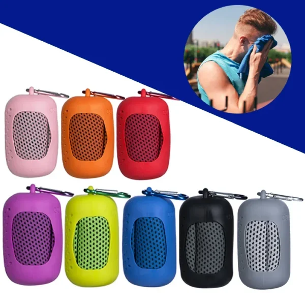 Cooling Ice Towel Cold Sports Towel Outdoor Microfiber Quick Drying Sports  Fitness Cool Towel Camping Wiping Sweat Sports Towel 1