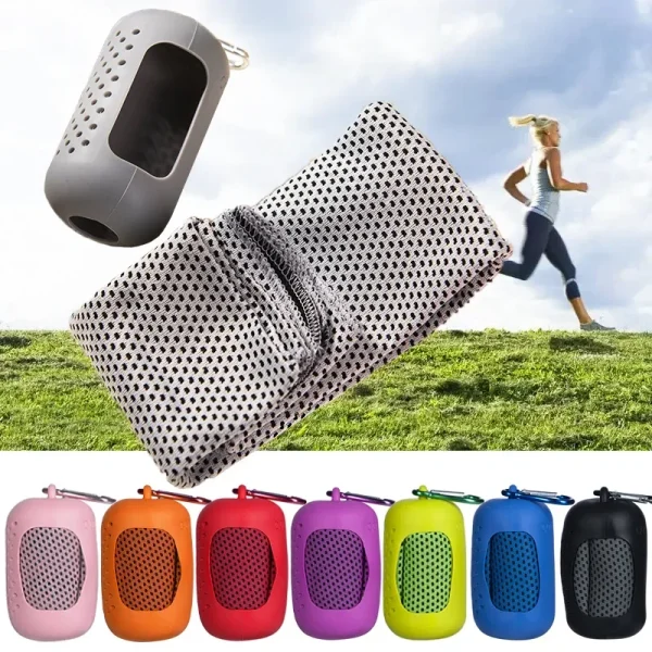 Cooling Ice Towel Cold Sports Towel Outdoor Microfiber Quick Drying Sports  Fitness Cool Towel Camping Wiping Sweat Sports Towel 6