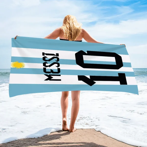 M-messi-I Large Beach Towels for the Body Quick Drying Towels Adults Serviette Sport Women's Bathrobe Children's Bath Towel Hair 3