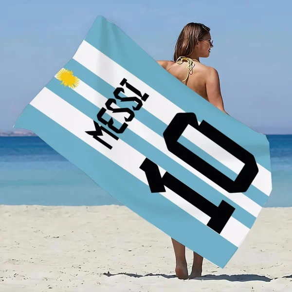 M-messi-I Large Beach Towels for the Body Quick Drying Towels Adults Serviette Sport Women's Bathrobe Children's Bath Towel Hair 5