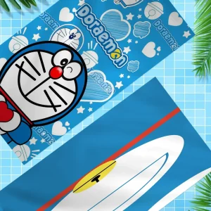 Cartoon Cute D-Doraemon Cat Big Microfiber Beach Towels Quick Dry Towel Sand Beach Towels Pool Towel For Travel Swim Pool Yoga 1