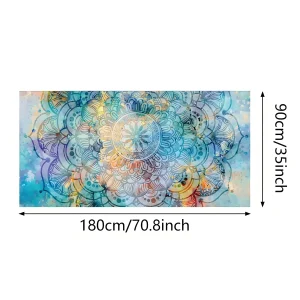 1 set of tropical floral beach towels, 90 * 180cm enlarged size, soft and suitable for husbands 1