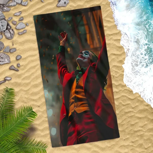 j-joker Towel  Microfiber, absorbent, quick-drying, soft, workout, yoga, swimming, mountaineering, resort, beach towel 4