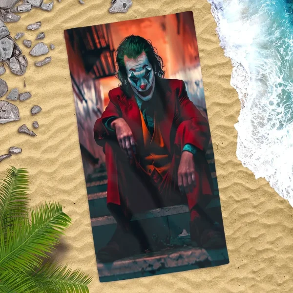 j-joker Towel  Microfiber, absorbent, quick-drying, soft, workout, yoga, swimming, mountaineering, resort, beach towel 6