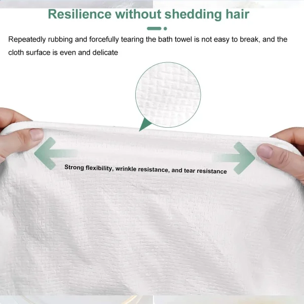 Disposable Compressed Towel With Increased Thickness Compression Water Absorption And No Shedding Of Hair Portable Towel For Tra 3