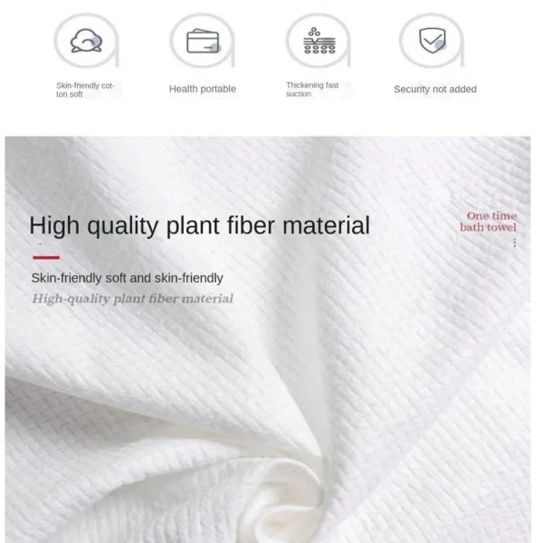 Disposable Compressed Towel With Increased Thickness Compression Water Absorption And No Shedding Of Hair Portable Towel For Tra 4