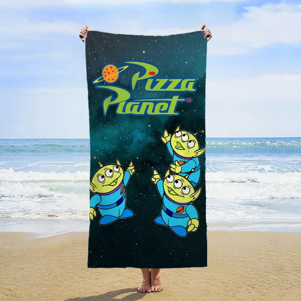 Toy Story Beach Towels Large Travel Towel Serviette Microfibre Customized Bath Microfiber Quick Drying Bathroom Gym Shower Hair 2