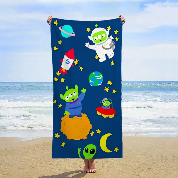 Toy Story Beach Towels Large Travel Towel Serviette Microfibre Customized Bath Microfiber Quick Drying Bathroom Gym Shower Hair 6