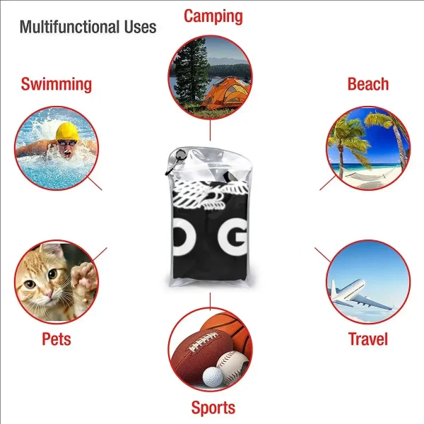 Moto Guzzi Beach Towel Soft Microfiber Quick Dry Absorbent Quick Towels For Yoga 6