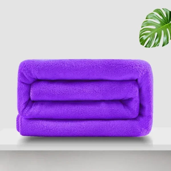 Large thick microfiber bath towel absorbent and quick-drying multifunctional swimming fitness sports beauty salon towel 3