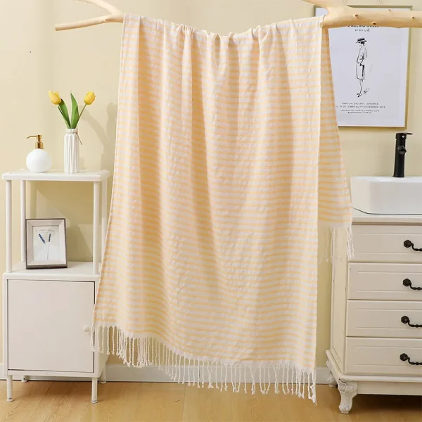 Turkish Beach Towel Oversized Sand Free Quick Dry Swim Extra Large Light Travel for Adults Gifts Accessories 100x180cm 6