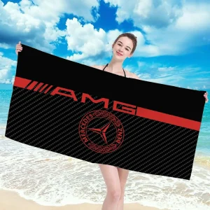 M-Mercedes-Benz-Z Quick Drying Microfiber Towels Adults Serviette Sport Children's Bath Towel Bathroom Use Woman Bathrobe Shower 1