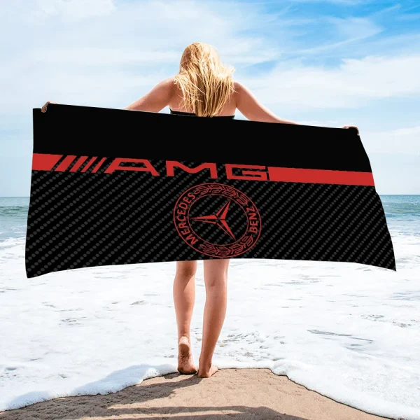 M-Mercedes-Benz-Z Quick Drying Microfiber Towels Adults Serviette Sport Children's Bath Towel Bathroom Use Woman Bathrobe Shower 3