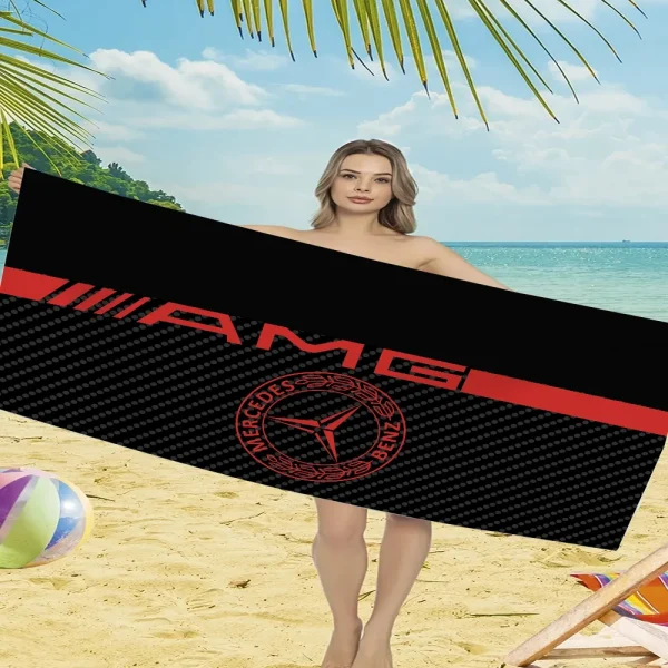 M-Mercedes-Benz-Z Quick Drying Microfiber Towels Adults Serviette Sport Children's Bath Towel Bathroom Use Woman Bathrobe Shower 6