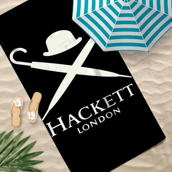 Luxury H-Hacketts-S London Design Fashion Towel Soft Pool Gift For Travel Gym Shower Camping Quick Dry Sports Large Beach Towel 1
