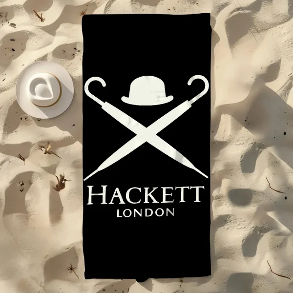 Luxury H-Hacketts-S London Design Fashion Towel Soft Pool Gift For Travel Gym Shower Camping Quick Dry Sports Large Beach Towel 3