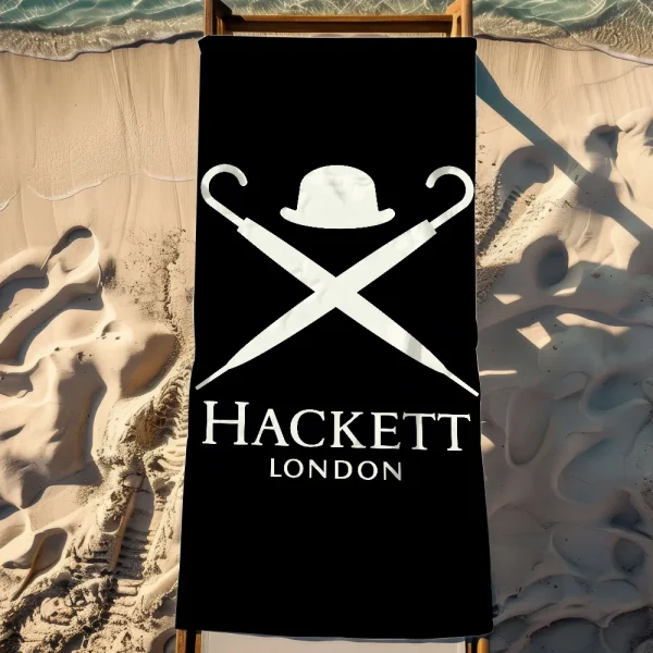 Luxury H-Hacketts-S London Design Fashion Towel Soft Pool Gift For Travel Gym Shower Camping Quick Dry Sports Large Beach Towel 4