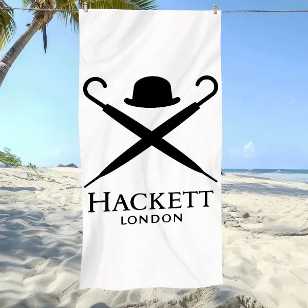 Luxury H-Hacketts-S London Design Fashion Towel Soft Pool Gift For Travel Gym Shower Camping Quick Dry Sports Large Beach Towel 6