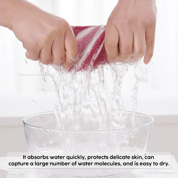 1 pcs Striped Face Towel 35x75cm For Bathroom Or Soft And Absorbent Quick-Drying Experience Microfiber Bath Towel 70x140cm 5