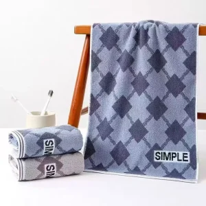 Adult bath towel, 40*100cm, 160g, large size, pure cotton, water-absorbent, no shedding, extra-long and thick, suitable for spor 1
