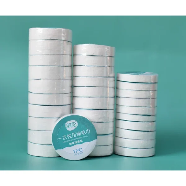 10PCS Set Compressed Towel Travel Quick-Drying Towel Trip Disposable Hotel Washable Cloth Towel Napkin Washcloth Outdoor Travel 6