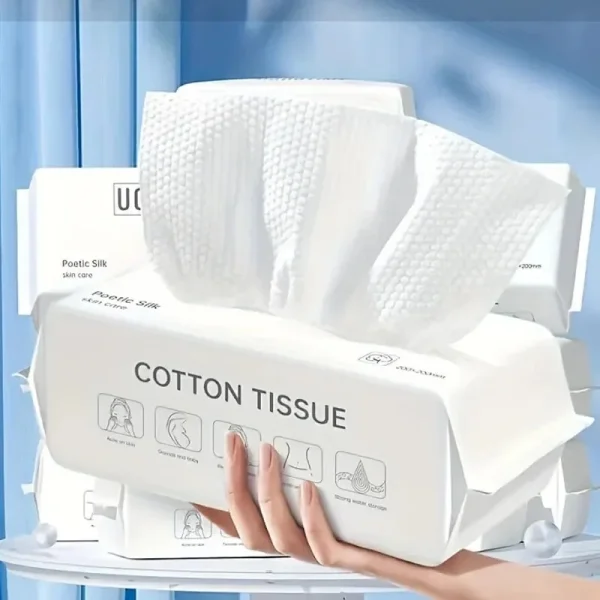 Soft Cotton Towel Disposable Face Towel Towels Bathroom Accessories Dry Rags for Washing and Drying Face Towels 50/100Pcs Home 1