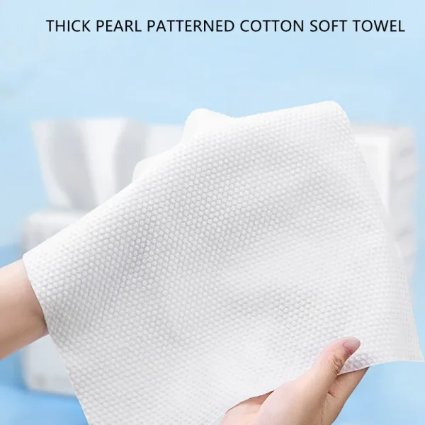 Soft Cotton Towel Disposable Face Towel Towels Bathroom Accessories Dry Rags for Washing and Drying Face Towels 50/100Pcs Home 2