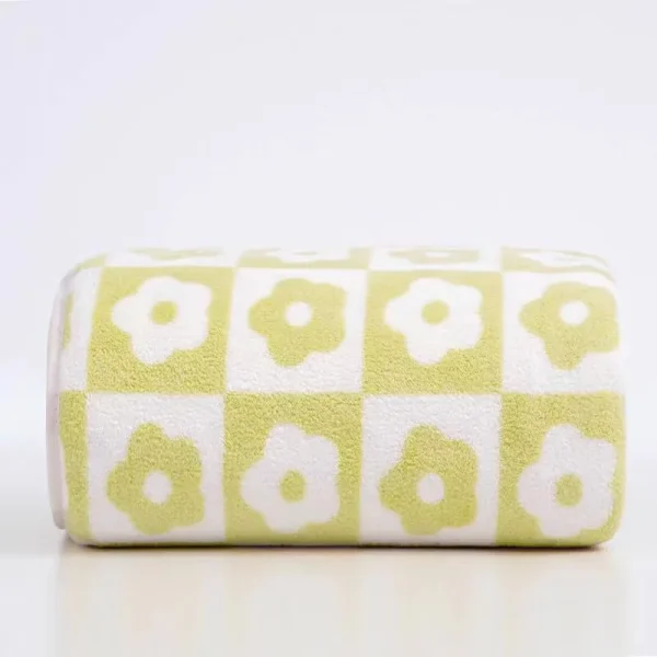 35x75cm Flower Pattern Coral Velvet Absorbent Quick Drying Face Towel Soft Adults Face Hand Towel Bathroom Microfiber Bath Towel 6