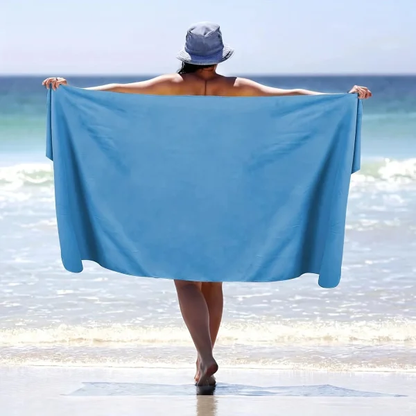 Microfiber Towel With Mesh Bag, Quick Drying Absorbent Towels For Camping, Gym Yoga, Backpacking, Hiking 6