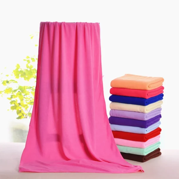 70x140/35x75cm Microfiber Bath Towel Large Bath Towel Beach Towels Shower Towel Breathable Quick-Drying Comfort Soft Absorbent 1
