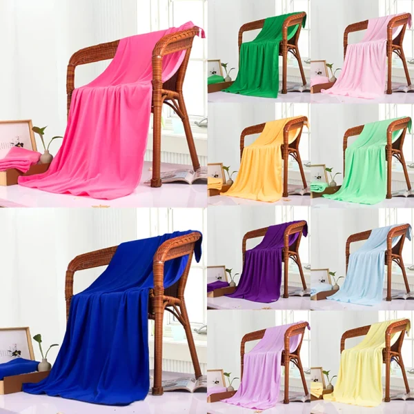 70x140/35x75cm Microfiber Bath Towel Large Bath Towel Beach Towels Shower Towel Breathable Quick-Drying Comfort Soft Absorbent 2